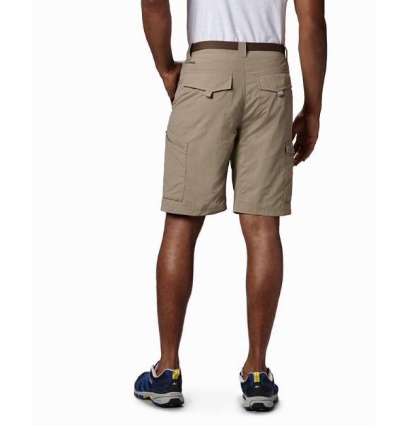 Columbia Silver Ridge Shorts Beige For Men's NZ72604 New Zealand